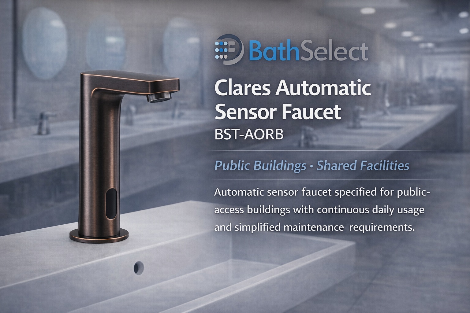 Clares Automatic Sensor Faucet BST-AORB